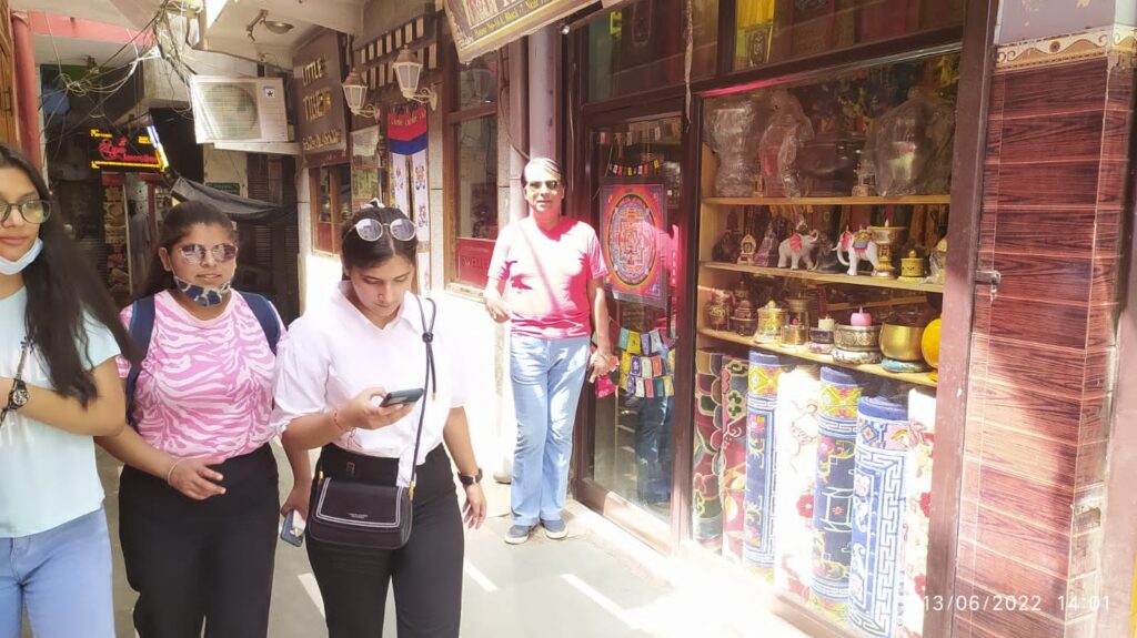 Majnu ka Tilla Mini Tibet in Delhi Reach Metro