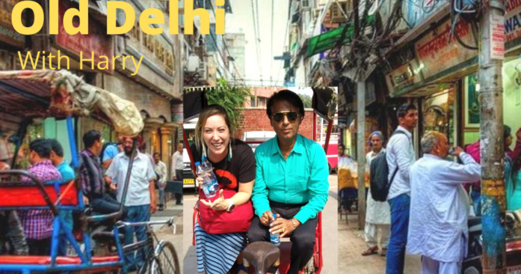 Old Delhi Heritage Walk-Red Fort-Jama Masjid and rickshaw tour at Chandni chowk.