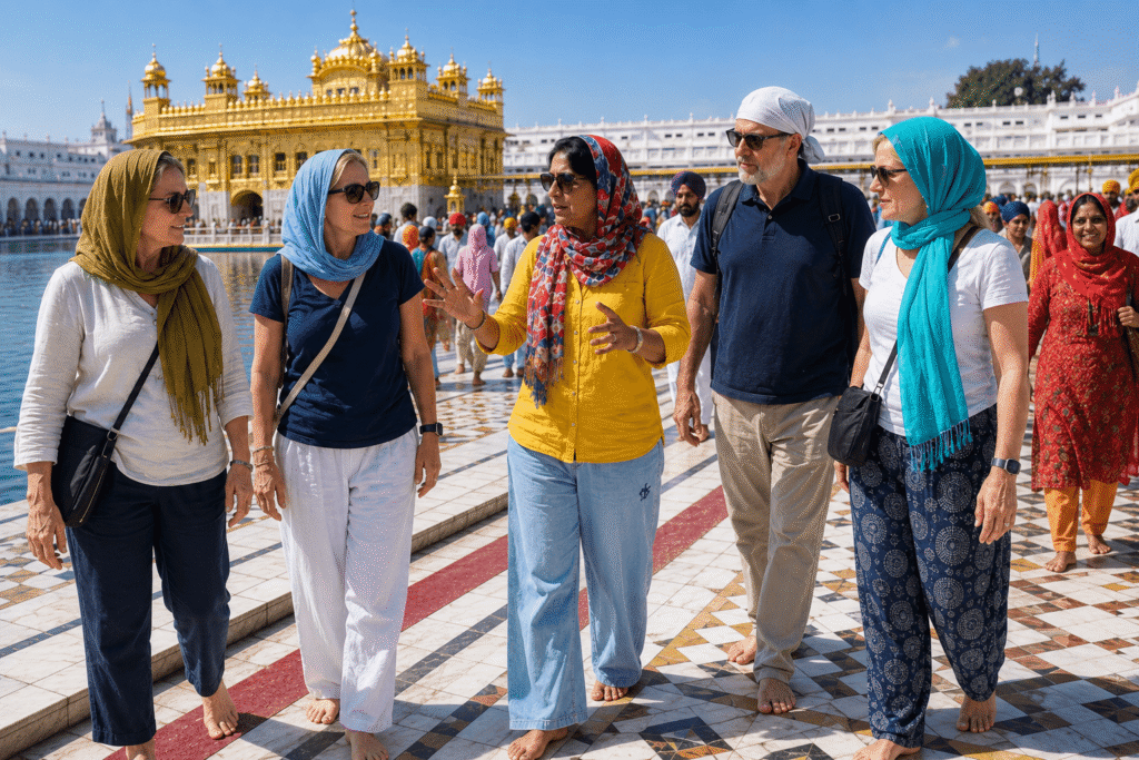 Golden Temple Amritsar: A Spiritual Journey with a Golden Triangle Tour Guide
