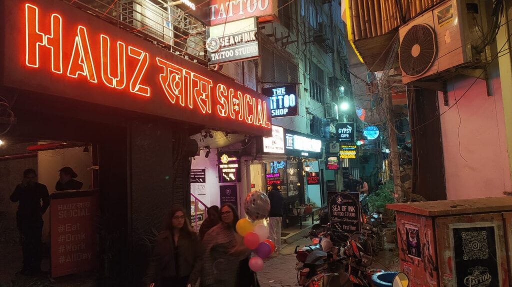 Hauz Khas Village Walk History Cafes Nightlife Nearest Metro