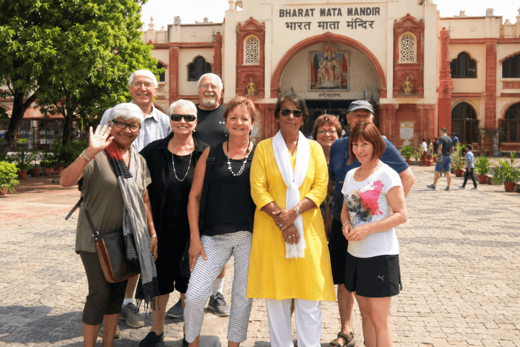 Varanasi Tour Guide: Ultimate Blissful Experience of Varanasi 5 Varanasi Tour Guide with International Tourists at Bharat Mata Mandir: Ultimate Blissful Experience of Varanasi