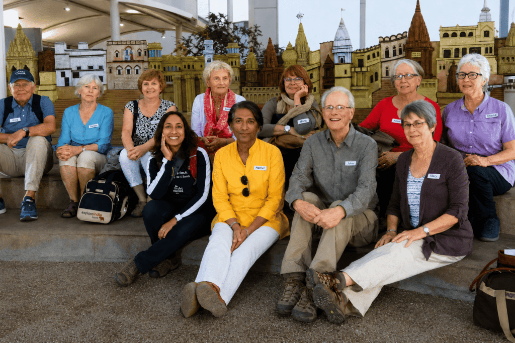 Varanasi Tour Guide: Ultimate Blissful Experience of Varanasi 2 International Tourist are taking photo at Varanasi Airport with Varanasi Tour Guide: Ultimate Blissful Experience of Varanasi