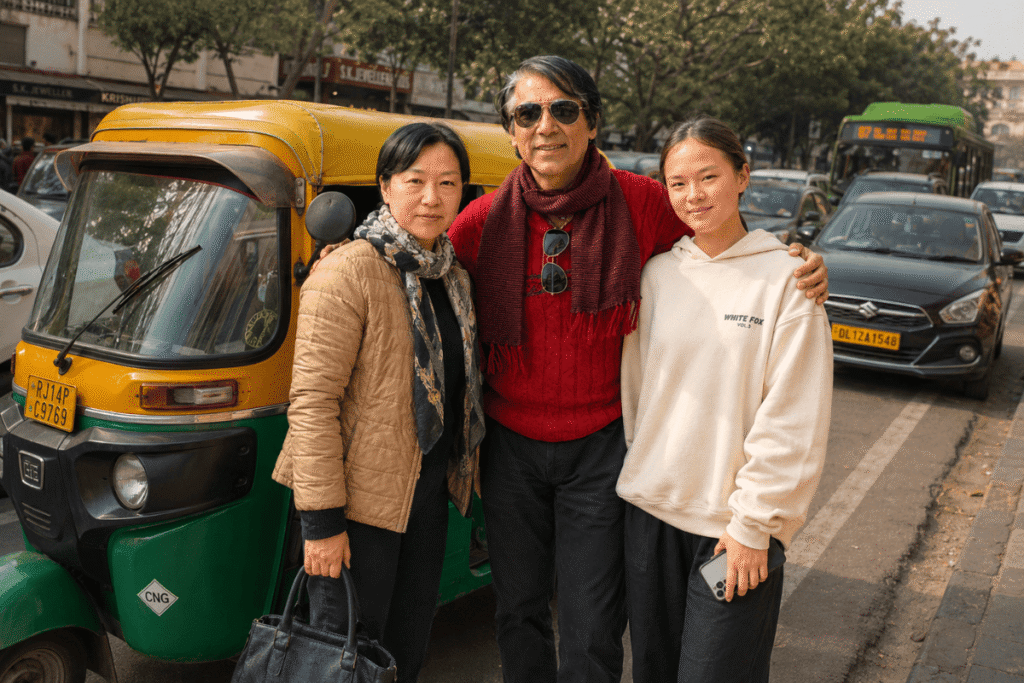Mother and Daughter from Australia enjoyed Go with Harry: The Ultimate Delhi Tuk Tuk Tour Adventure