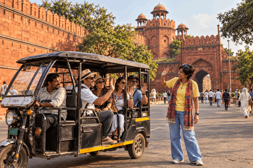Zeenat Begum Old Delhi:  takes her final bow at the Red Fort’s Royal Gate, honoring the Mughal dynasty and the timeless stories of Shahjahanabad