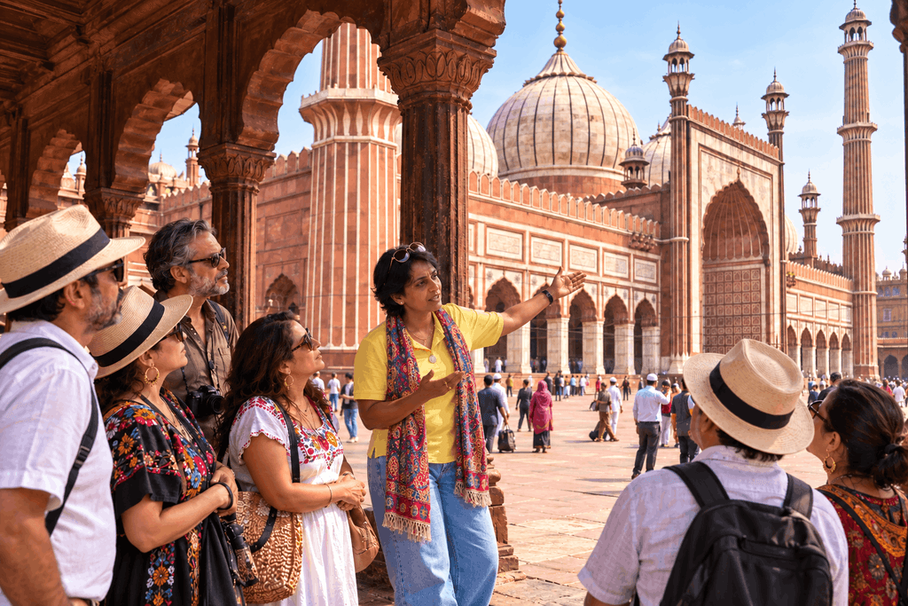 Zeenat Begum Old Delhi Jama Masjid Old Delhi A Royal Journey Through Shahjahanabad