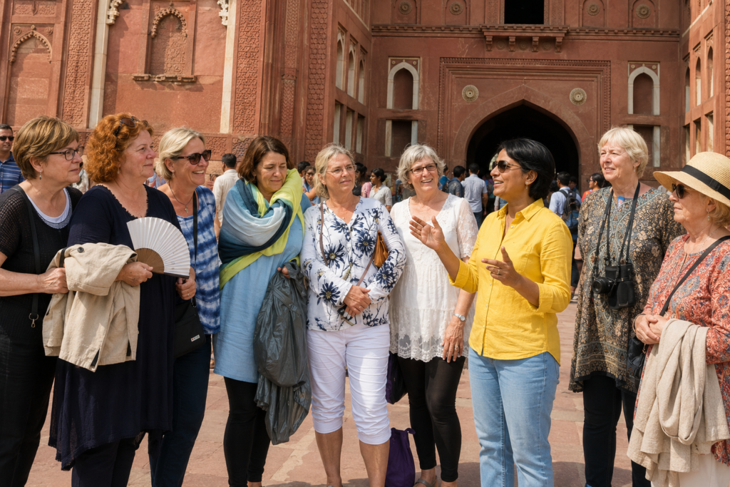 Agra Fort Tour: Discover the Mughal Palace on a Delhi to Taj Mahal Private Tour, Jahangir Mahal inside Agra Fort Agra