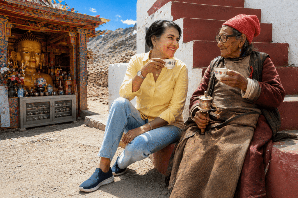 Delhi to Leh Ladakh: Golden Triangle Tour with Guide

