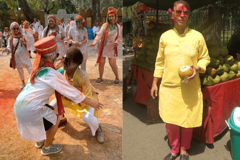 Celebrate Holi Festival Tour in Delhi with Colors, Music & Fun