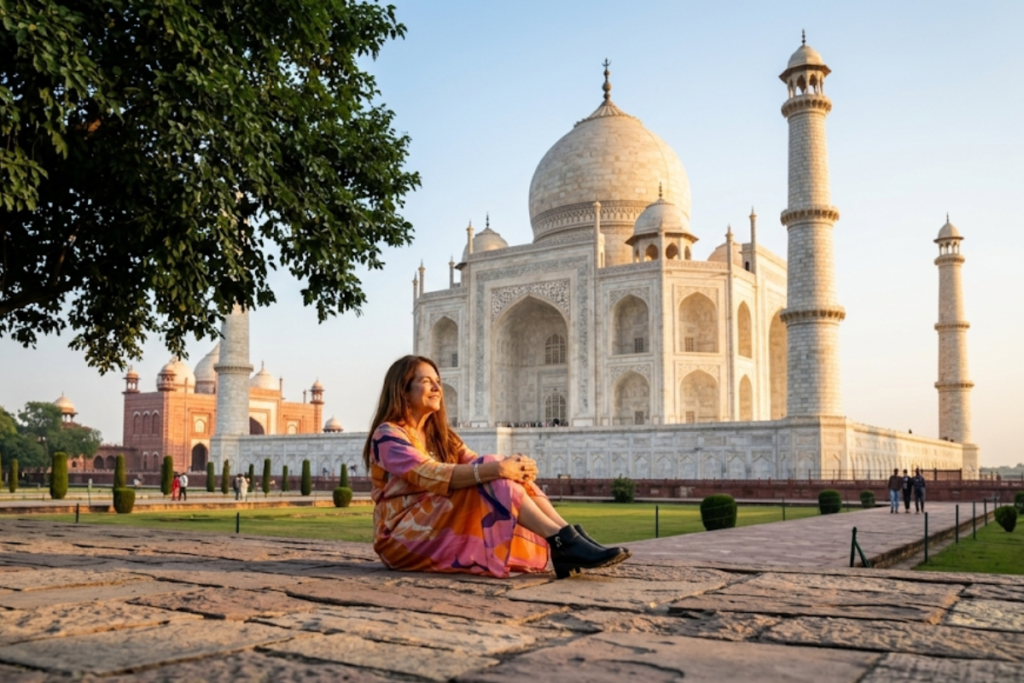 Mehtab Bagh: The Best Romantic View of the Taj Mahal, Delhi to Taj Mahal Private Tour-Your Same Day Trip to Agra