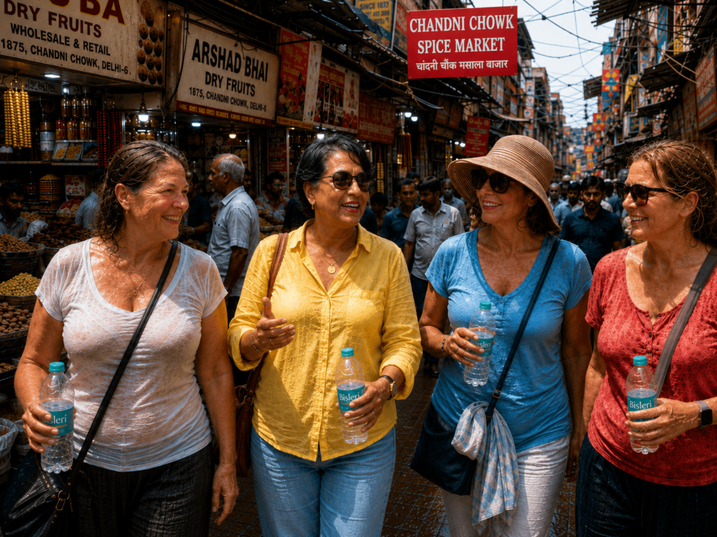 Old Delhi Heritage Walk- Magic of Old Delhi Bazaars & Street Food Walk