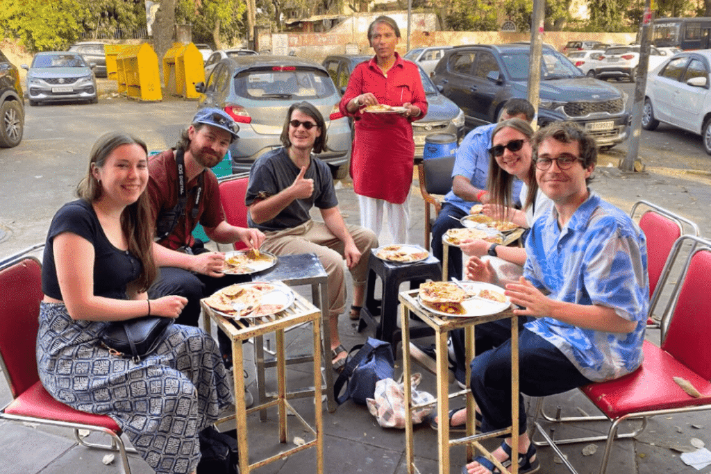 Explore Old Delhi Heritage Walk with a local guide. Visit Red Fort, Jama Masjid, Chandni Chowk & Khari Baoli spice market. Book now!