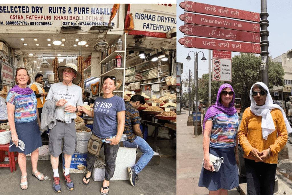 Explore Old Delhi Heritage Walk with a local guide. Visit Red Fort, Jama Masjid, Chandni Chowk & Khari Baoli spice market. Book now!