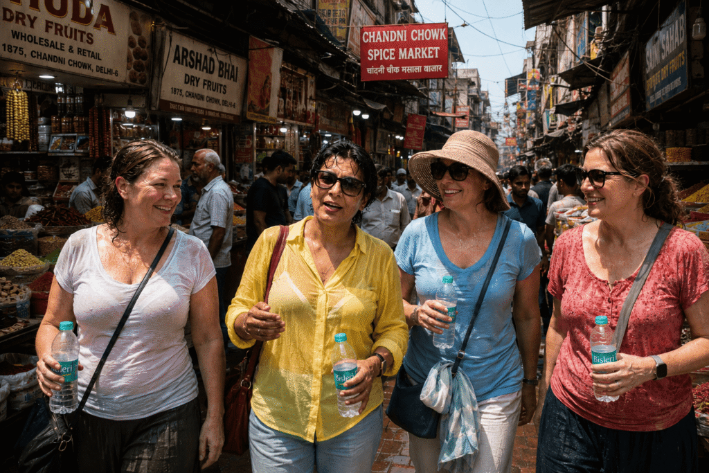 Old Delhi Heritage Walk- Magic of Old Delhi Bazaars & Street Food Walk 7 Explore Old Delhi Heritage Walk with a local guide.