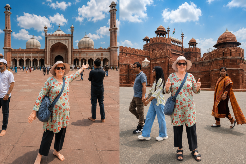 Old Delhi Heritage Walk- Magic of Old Delhi Bazaars & Street Food Walk 12 Explore Old Delhi Heritage Walk with a local guide. Visit Red Fort, Jama Masjid, Chandni Chowk & Khari Baoli spice market. Book now!