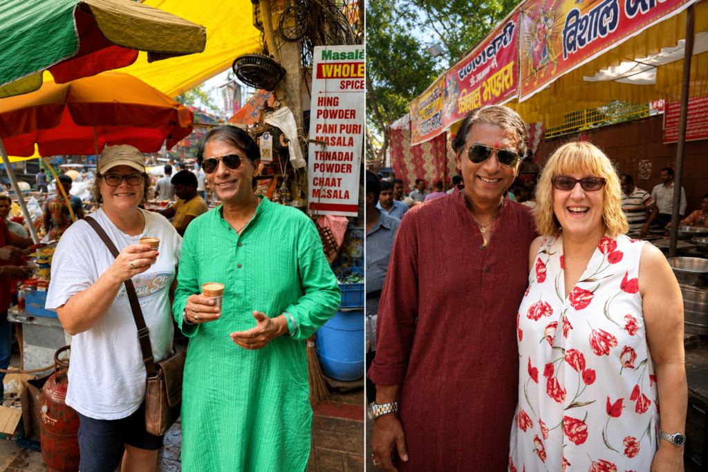 Old Delhi Heritage Walk- Magic of Old Delhi Bazaars & Street Food Walk 13 Explore Old Delhi Heritage Walk with a local guide. Visit Red Fort, Jama Masjid, Chandni Chowk & Khari Baoli spice market.