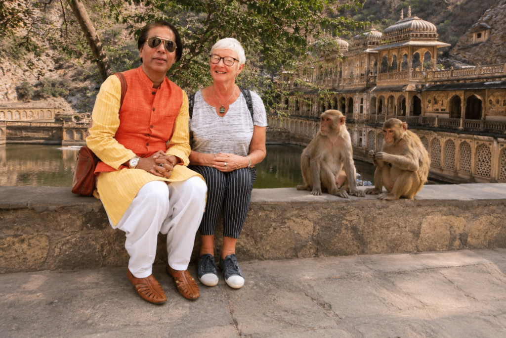 Explore Galtaji Monkey temple at Jaipur with a Local guide a Hidden gem