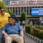 AIIMS Delhi Guide is caring a foreign tourist for a Doctor for meeting– Complete Information for Patients & Visitors