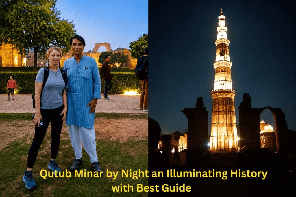 Qutub Minar Tour Guide: Private Entrance Tour & History | Go With Harry 8 Qutub Minar Night Tour with guide - Sound & Light Show
