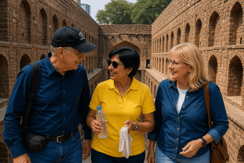 Best of New Delhi: A New Delhi Guided Tour Story with a Local Friend 7 Discovering the Hidden Mystery of Agrasen Ki Baoli at New Delhi Guided tour feeling amaze