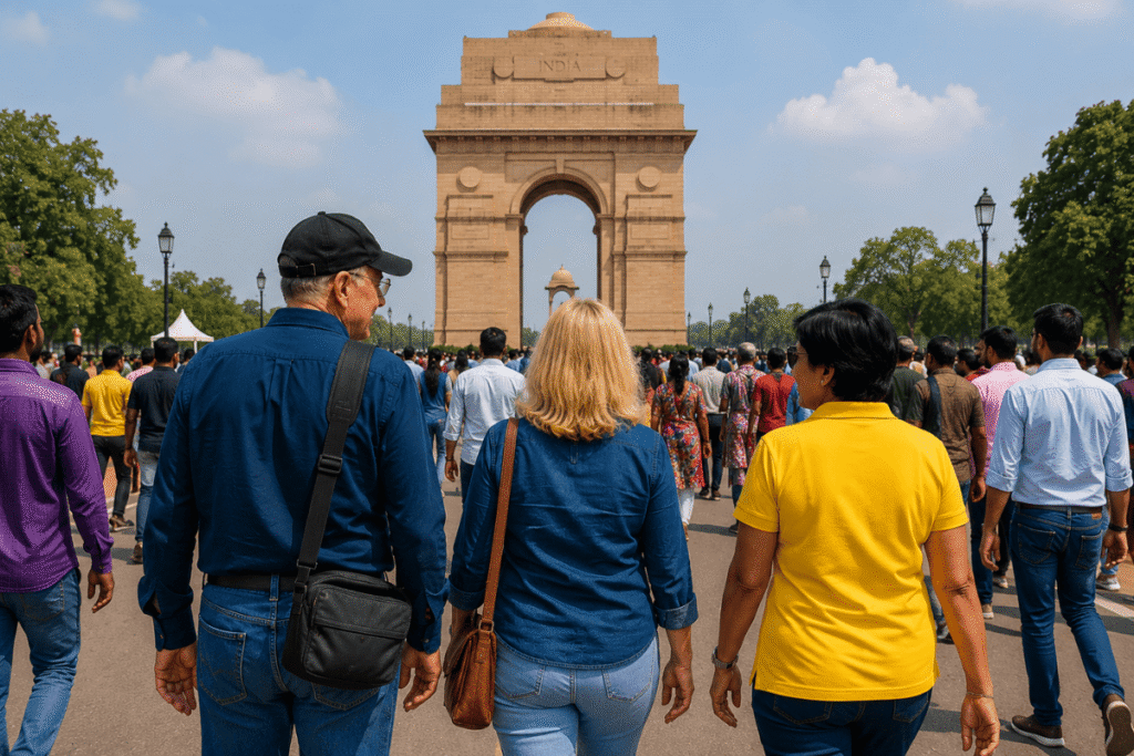 Best of New Delhi: A New Delhi Guided Tour Story with a Local Friend 8 New Delhi Guided Tour of India Gate and Rashtrapati Bhavan woth Delhi Tour Guide