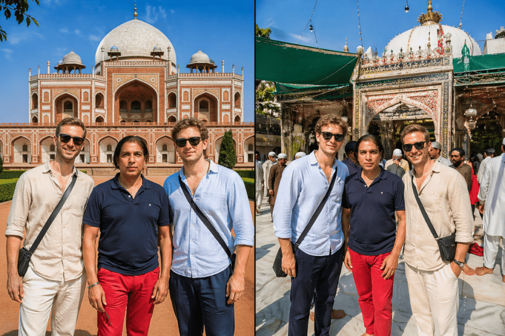  Half Day Delhi Tour with Guide Humayun’s Tomb & Nizamuddin Dargah