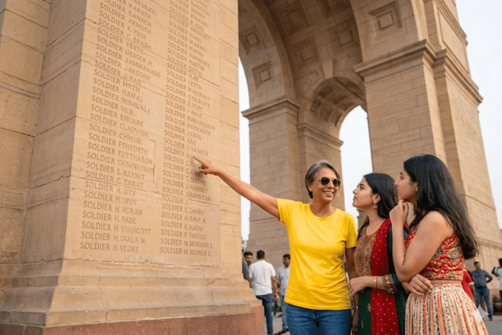 India Gate Delhi – A Romantic First Journey with a Local Delhi Tour Guide