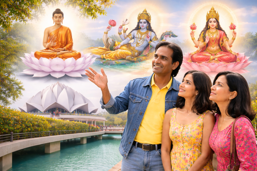 Lotus Temple Tour Guide – A Soulful Meditation Experience at the Bahai House of Worship