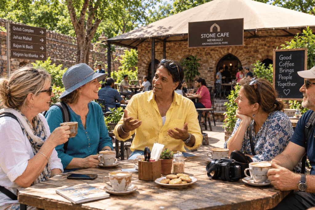 Mehrauli Archeological Park Walk with Tour Guide – Ticket Stone Cafe
