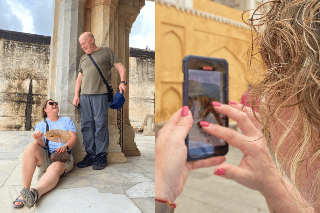 Golden Triangle Tour India – Delhi Agra Jaipur with Private Tour Guide we captured every moment of joy love in our cameras Thank You Harry for making all these
