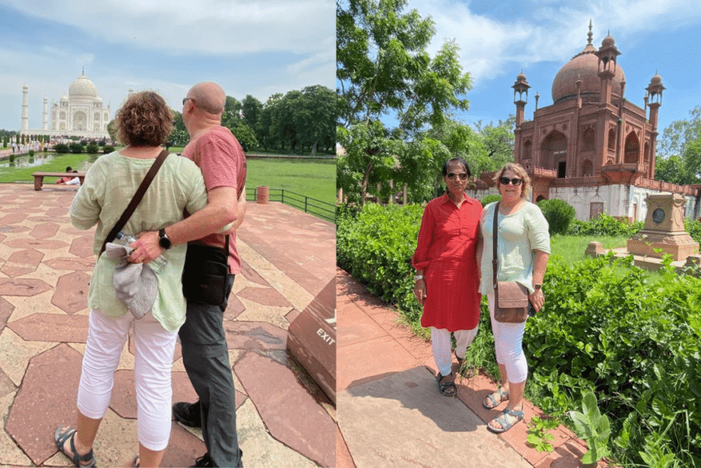 Golden Triangle Tour India – Delhi Agra Jaipur with Private Tour Guide, Taj mahal photos took by Guide are marvelous ever moment captured in the camera 