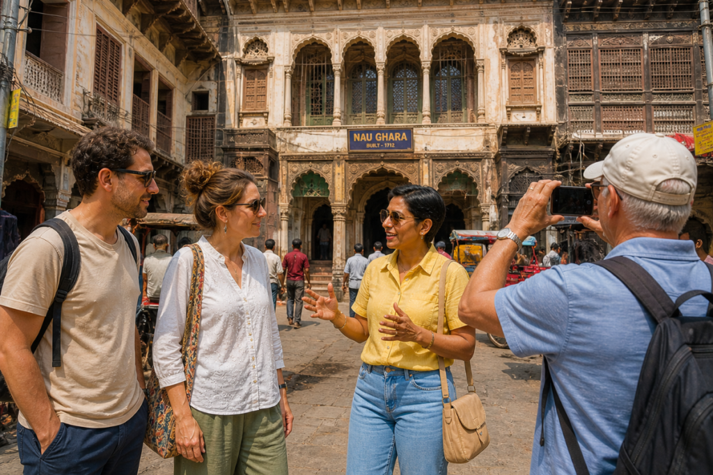 Go With Harry – Explore Delhi, Agra & Jaipur with a Trusted Delhi Tour Guide, I came from United Kingdom for work at Gurgaon . One Sunday I was browsing and Google suggested me an Old Delhi Heritage Walk with Harry, Guide took me to narrow allies of Chandni Chowk, It was a great day, going back into 17 th century 