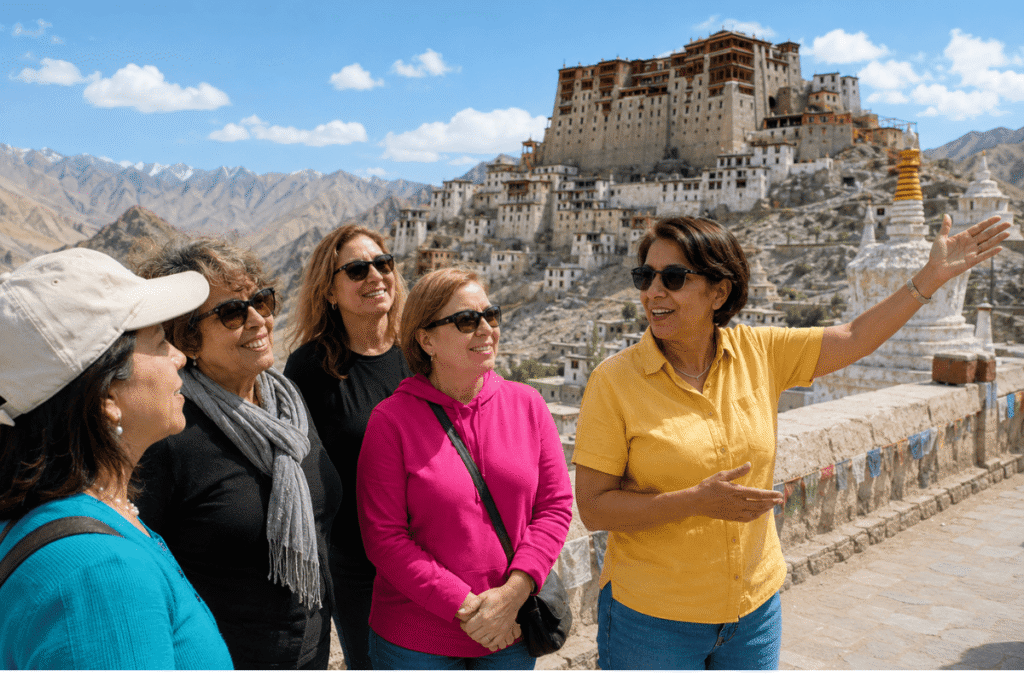 Private Tours in India: Authentic Guiding Experiences with a Local Friend 1 Private Tours in India: Authentic Guiding Experiences with a Local Friend at Leh Ladakh Monostries mountain ranges local Tibet culture