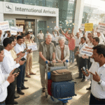 First Time in Delhi: The Ultimate Guide to Safe, Comfort-First Exploration, Tourist coming out looking so many sigh boards , wondering there name