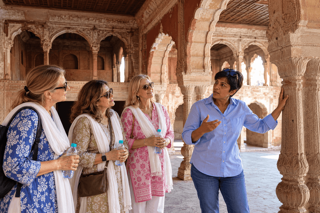 Shalimar Bagh Delhi History – A walk with Harry in a Mughal Garden with stories 