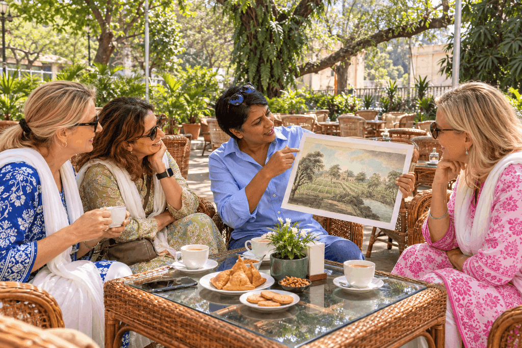 Shalimar Bagh Delhi History – A walk with Harry in a Mughal Garden with stories 