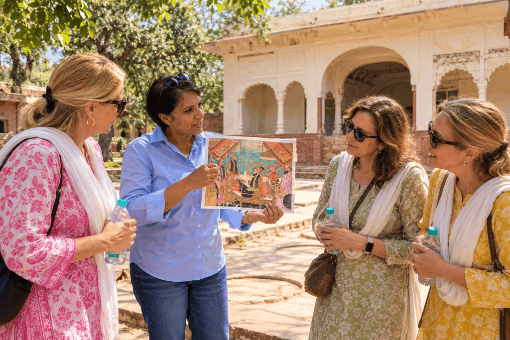 Shalimar Bagh Delhi History – A walk with Harry in a Mughal Garden with stories 
