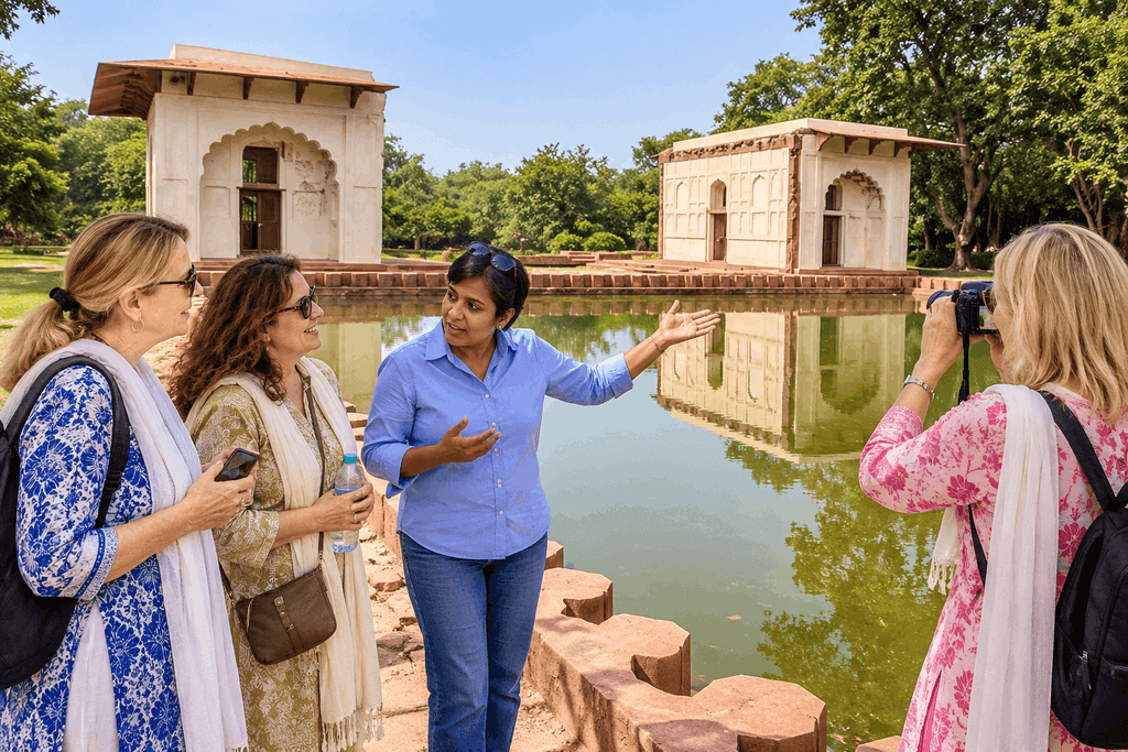 Shalimar Bagh Delhi History – A walk with Harry in a Mughal Garden with stories 