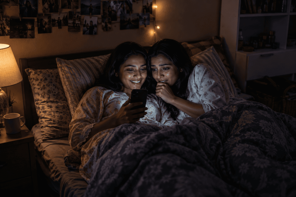 University Girls enjoy looking there Haunted Adventure with Harry at Malcha Mahal Delhi Haunted Walk: An Adventure That Gave Us a Friend for Life