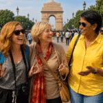 Exploring Delhi with complete peace of mind! Harry Female tourist guide in Delhi welcoming international female travelers for a safe, authentic, and memorable local sightseeing tour.