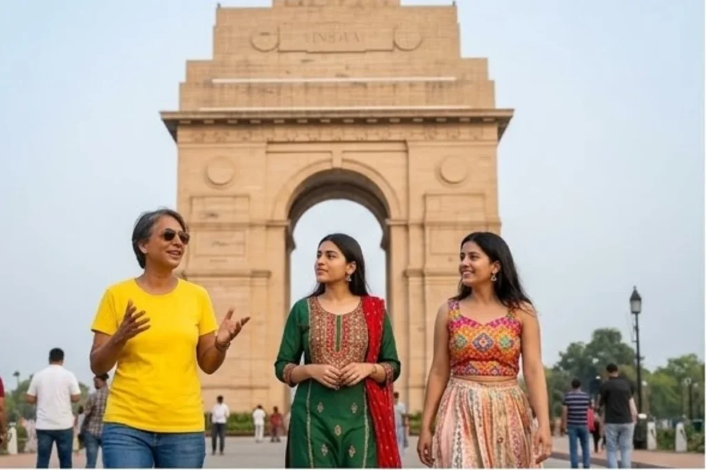 India Gate Delhi Walking Tour – A Story of British Raj in Delhi by Local Guide 1 Experience an unforgettable India Gate Delhi walking tour with a local guide. Discover British Raj history, evening boat rides, and true stories of the city.