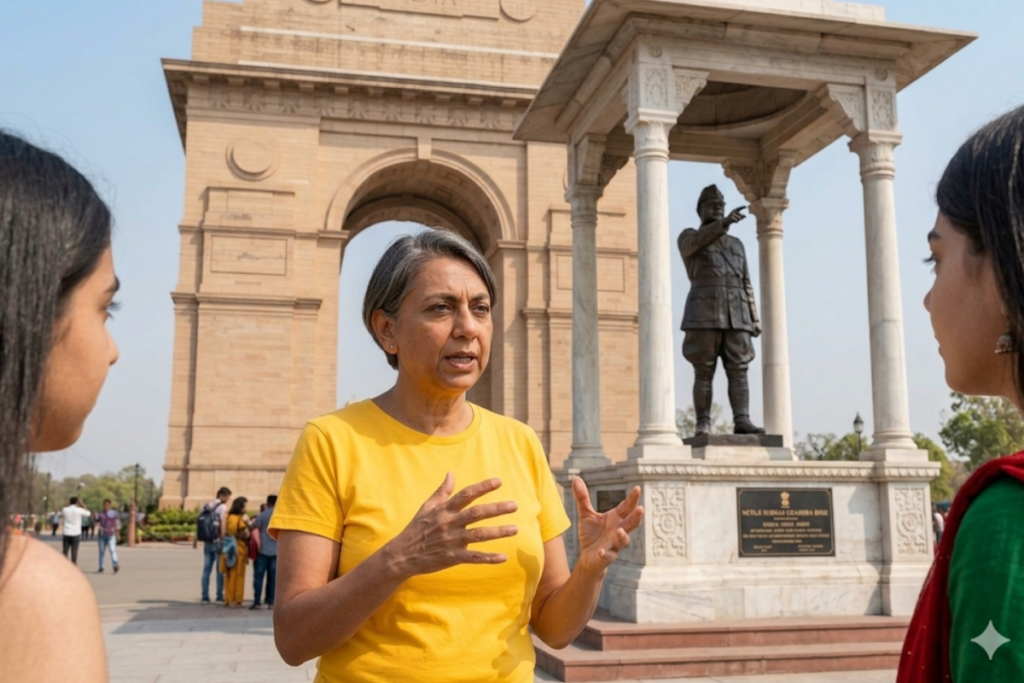 India Gate Delhi Walking Tour – A Story of British Raj in Delhi by Local Guide