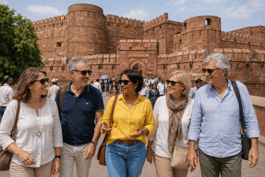 Agra Fort with India Tour Companion – Explore India with Go With Harry