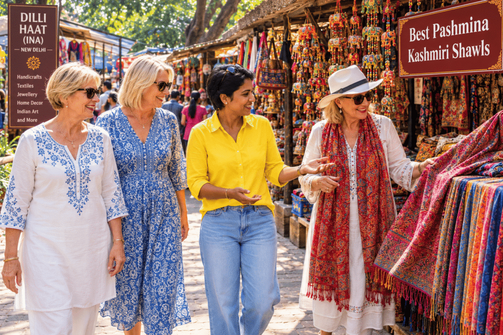 Delhi Shopping Tour with a Local Guide – Markets, Bargains & Hidden Bazaars
