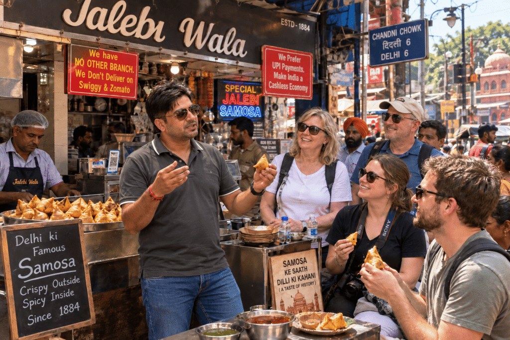 Meet Nikhil – Your Old Delhi Guide for Heritage Stories & Famous Street Food
