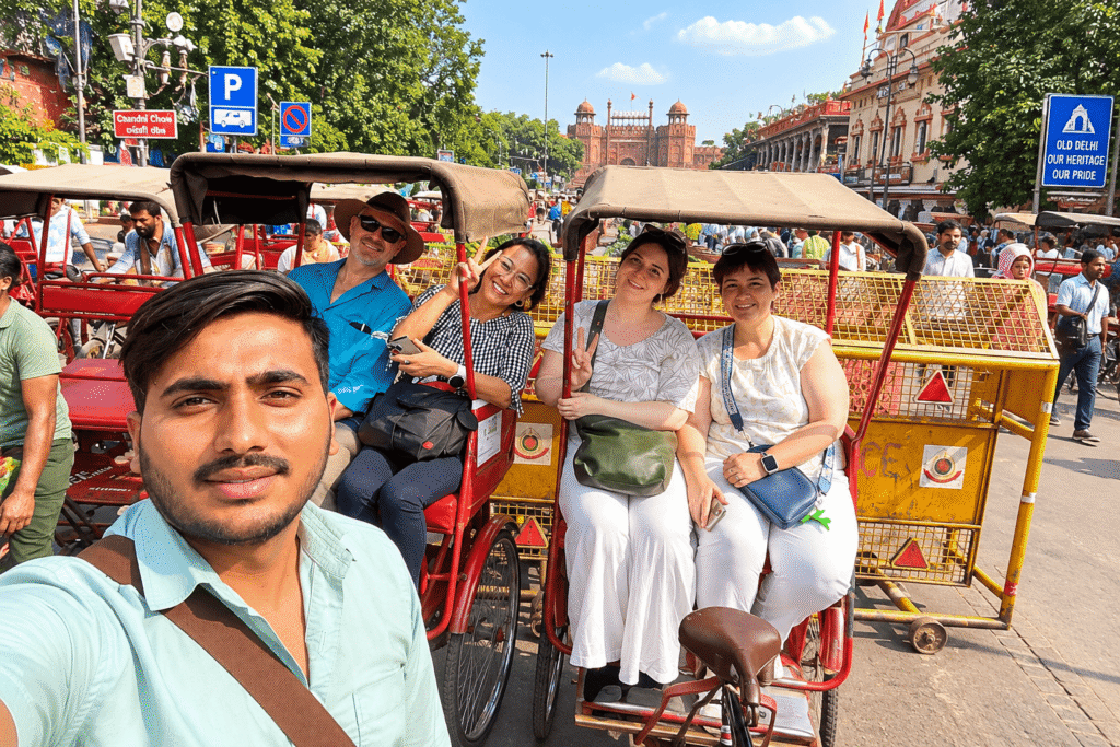 Old Delhi Tour Guide – Old Delhi Walking Tour with Local Companion Explore Chandni Chowk with Rikshaw tour

