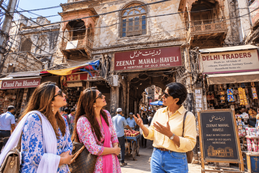 Old Delhi Havelis Tour with Harry – Stories Behind the Hidden Doors
Zeenat Mahal Haveli