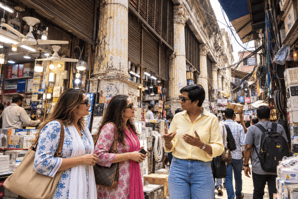 Old Delhi Havelis Tour with Harry – Stories Behind the Hidden Doors at Begam Samru 's Haveli 