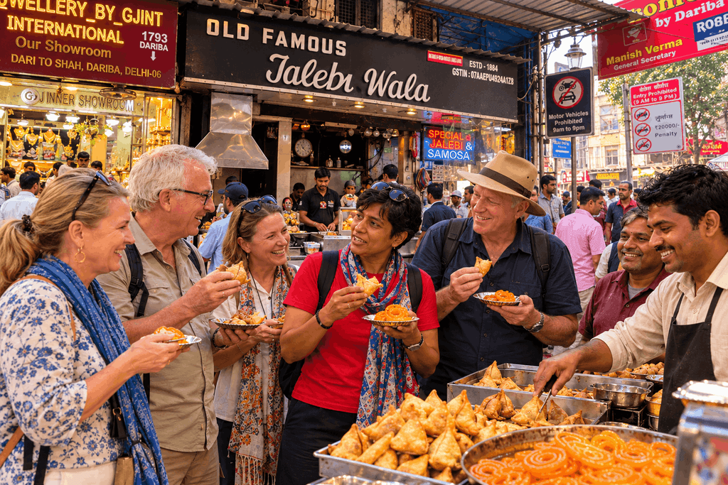 4-Hour Old Delhi Heritage Walking Tour with Harry — Real Stories, Hidden Havelis & Street Food