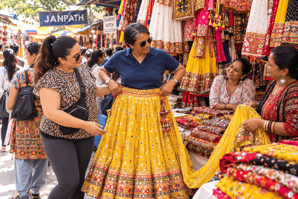 Flea Market in Delhi Tour with Harry: Real Shopping Adventure