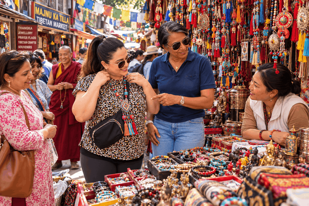 Majnu Ka Tila & Monastery Flea Market in Delhi Tour with Harry: Real Shopping Adventure